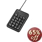 ELECOM USB �R���p�N�g�e���L�[�{�[�h(�u���b�N) TK-TCM003BK