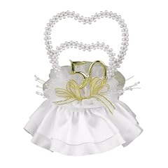 Hortense B. Hewitt 50th Anniversary Cake Top - White/ Gold ( 5.5x 6.5)
