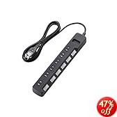 ELECOM �d���^�b�v TV���� ���K�[�h �z�R���h�~�V���b�^�[�t 6�� �u���b�N T-TVK04-2625BK