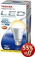 TOSHIBA E-CORE(イー・コア) LED電球(フィンレス構造・E26口金・一般電球形7.2W・白熱電球40W相当・485ルーメン・電球色) LDA7L