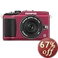 OLYMPUS �}�C�N����� PEN E-PL2 �p���P�[�L�����Y�L�b�g ���b�h E-PL2 PKIT RED