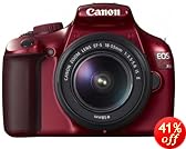Canon �f�W�^����჌�t�J���� EOS Kiss X50 ���b�h EF-S18-55IS2�����Y�L�b�g KISSX50RE-1855IS2LK