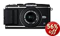 OLYMPUS �}�C�N����� PEN E-P3 �����Y�L�b�g �u���b�N E-P3 LKIT BLK