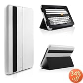Marware �yKindle Fire��p�P�[�X�J�o�[�z Lightweight MicroShell Folio ���C�g�E�F�C�g �}�C�N���V�F�� �t�H���I �z���C�g KFMF22 (Kindle Fire HD�ɂ͑Ή����Ă���܂���)