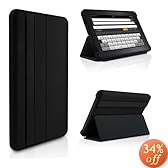 Marware �yKindle Fire��p�P�[�X�J�o�[�z Lightweight MicroShell Folio ���C�g�E�F�C�g �}�C�N���V�F�� �t�H���I �u���b�N KFMF21 (Kindle Fire HD�ɂ͑Ή����Ă���܂���)