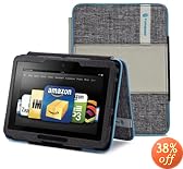 Timbuk2 (Kindle Fire HD��p)�O���b�v�X�^�[�W���P�b�g�J�o�[(�X�^���h�@�\��)�A�O���[�e�N�X�`���[/�O���[