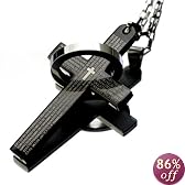 �X�e�����X�W���G���[ �T�[�W�J�� �X�`�[�� 316L(���󂠂�) �����Y �l�b�N���X �r�b�O �N���X�������O �u���b�N316L-10