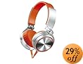 SONY ステレオヘッドホン オレンジ MDR-XB610/D