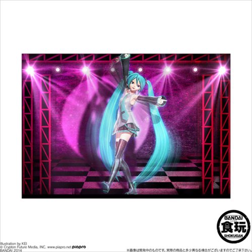 ハコビジョン 初音ミク 2個入 BOX (食玩・ガム)