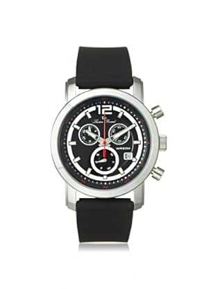 Lucien Piccard Unisex 12585-01 Toules Black Silicone Watch