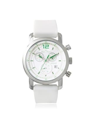 Lucien Piccard Unisex 12585-02-GRA Toules White Silicone Watch