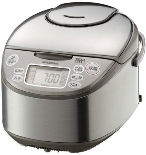 三菱nj-kh10-s ih电饭煲 银白色 5.5合炊き