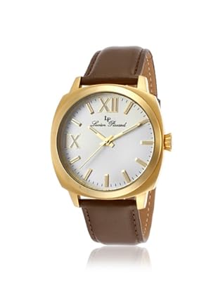 Lucien Piccard Women's 10032-YG-02-BR St. Tropez Brown/White Leather Watch