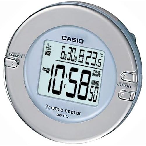 原装正品→casio卡西欧床头必备电波闹钟dqd-110j-2jf日本现货