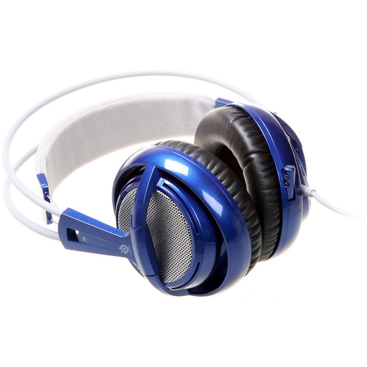 v2 full-size headset (blue) 51107 steelseries的游戏耳机西伯利亚