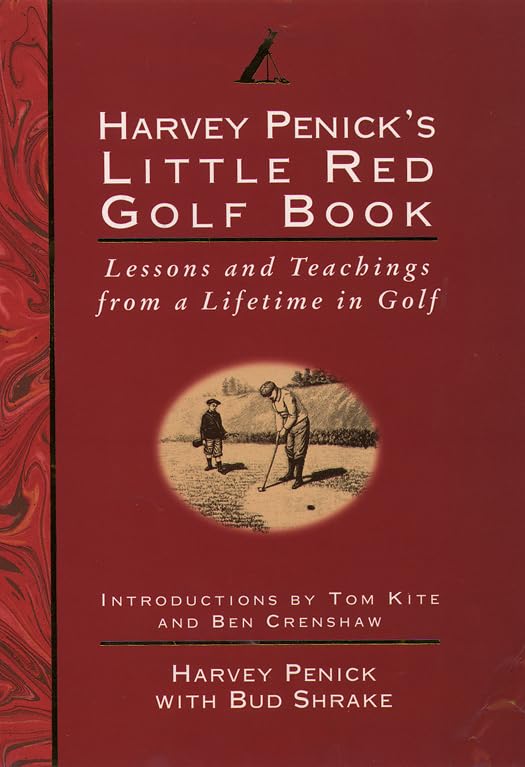 Harvey Penick's little red golf book Cover