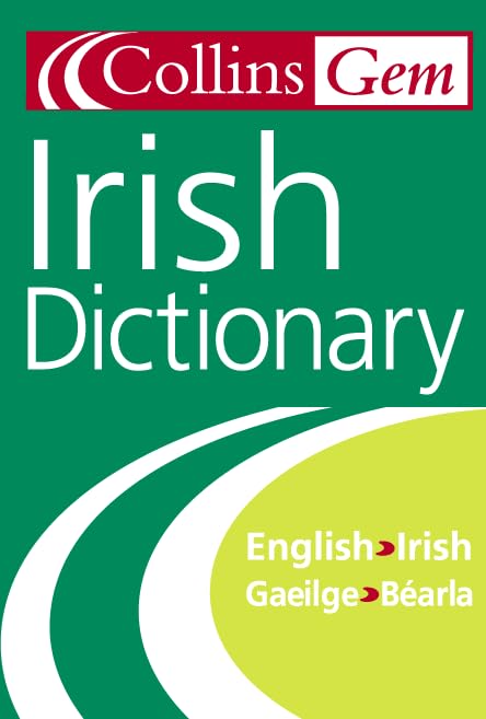 Collins gem Irish dictionary Cover