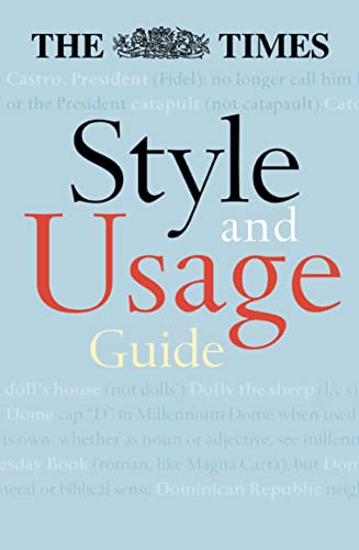 The Times Style and Usage Guide Cover