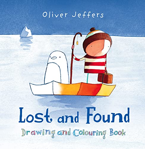 Lost and Found Drawing and Colouring Book Poster
