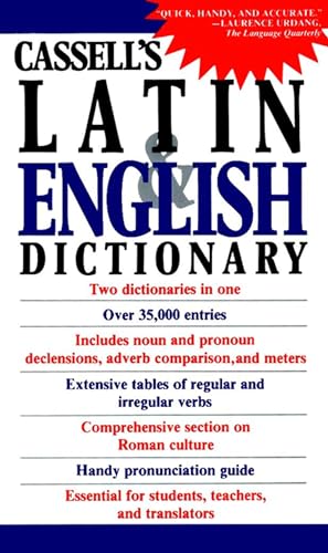Cassell's Latin and English dictionary Cover