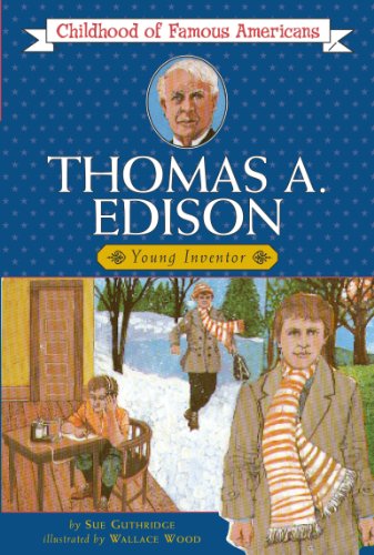 Thomas A. Edison, young inventor Cover
