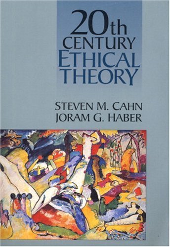 Twentieth century ethical theory Cover