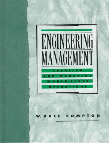The management of world-class manufacturing enterprises Cover