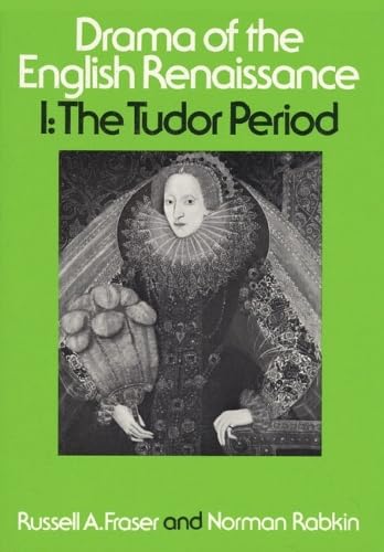 Drama of the English Renaissance Cover