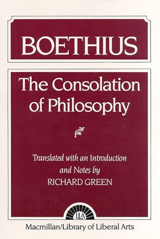 The consolation of philosophy Cover