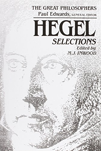 Hegel selections Cover