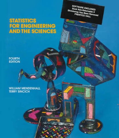 Statistics for engineering and the sciences Cover