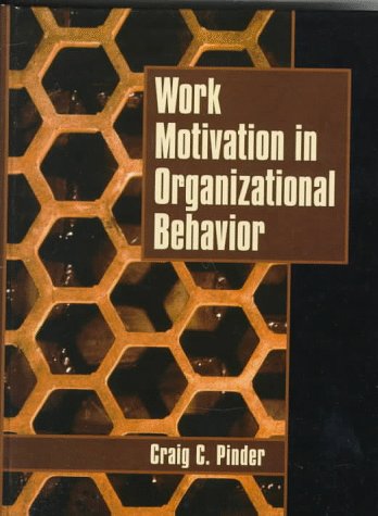 Work motivation in organizational behavior Cover