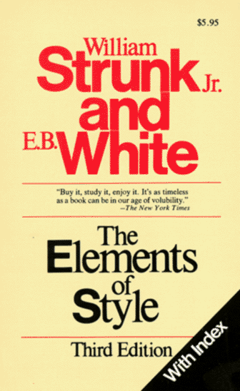 The Elements of Style Cover