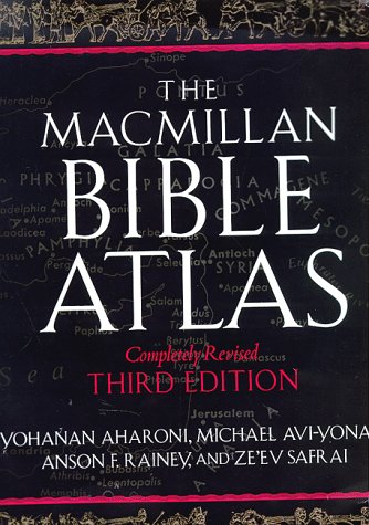 The Macmillan Bible atlas Cover