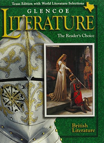 Glencoe Literature: British Literature Texas Edition Cover