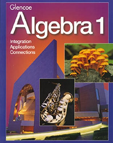 Glencoe algebra 1 Cover