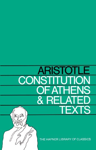 Aristotle's Constitution of Athens and related texts Cover