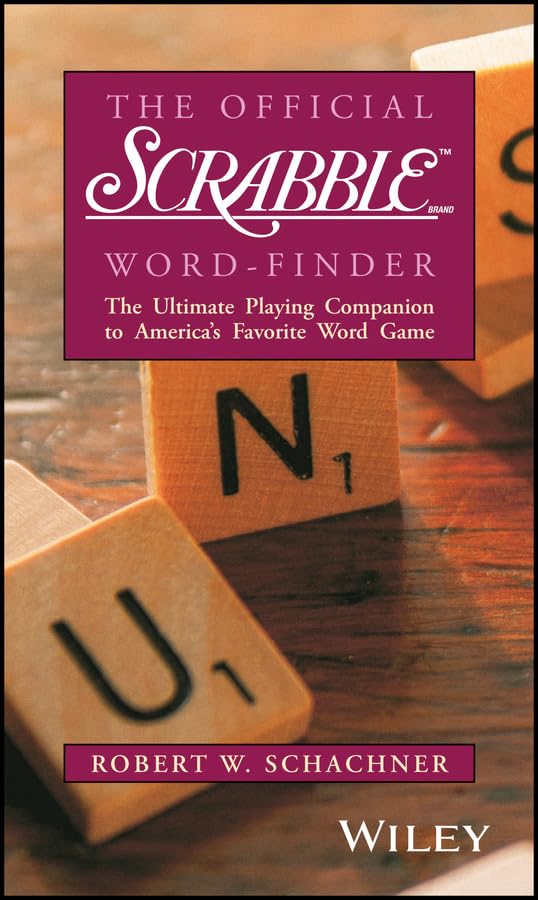 The official Scrabble brand word-finder Cover