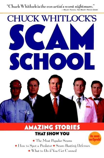 Chuck Whitlock's Scam School Poster