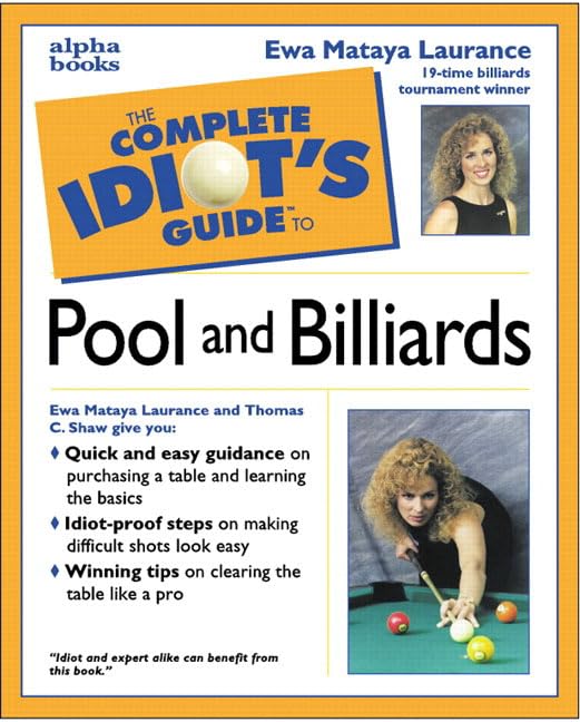 The complete idiot's guide to pool & billiards Cover