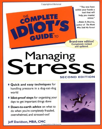 The complete idiot's guide to managing stress Cover