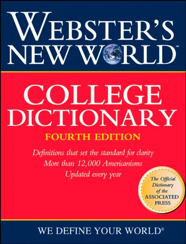 Webster's New World college dictionary Cover