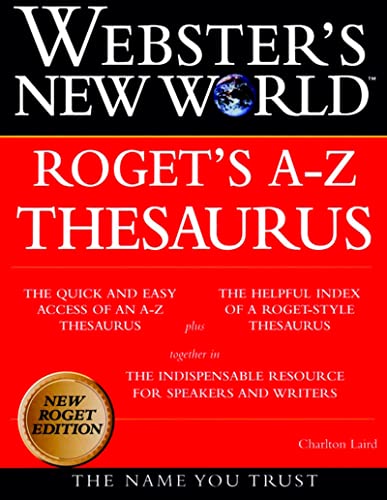 Webster's New World Roget's A-Z thesaurus Cover
