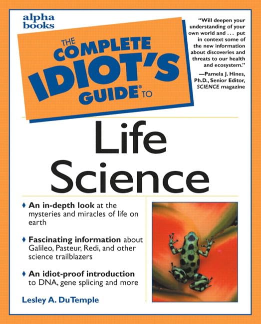 The complete idiot's guide to life science Cover