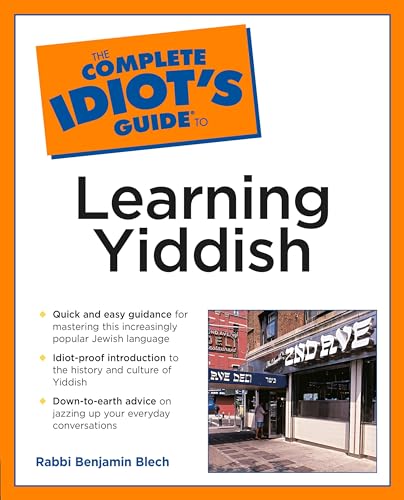 The complete idiot's guide to learning Yiddish Cover