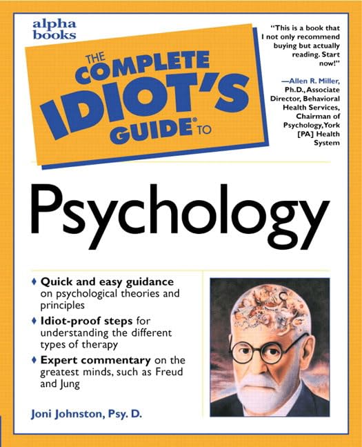 The complete idiot's guide to psychology Cover