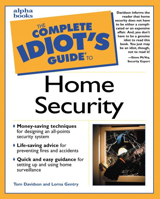 The complete idiot's guide to home security Cover