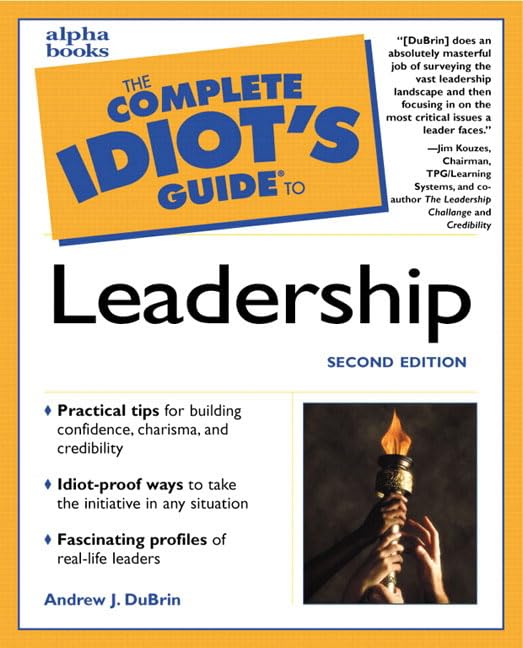 The complete idiot's guide to leadership Cover