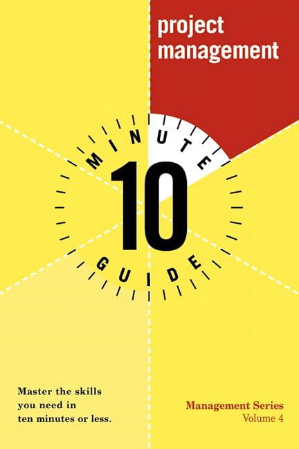 10 minute guide. Cover
