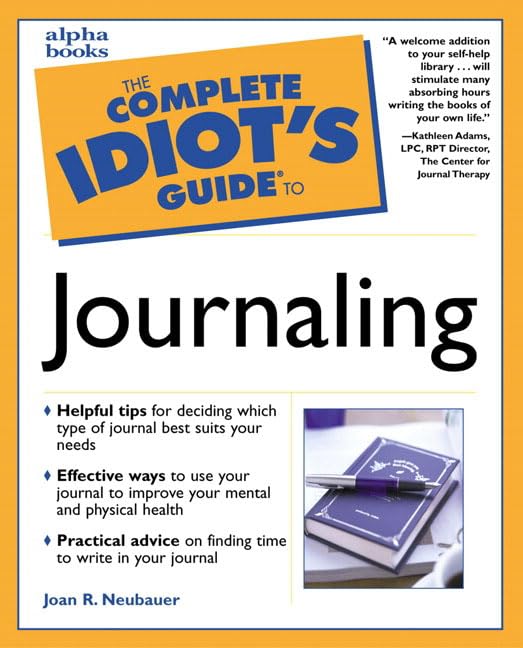 The complete idiot's guide to journaling Cover
